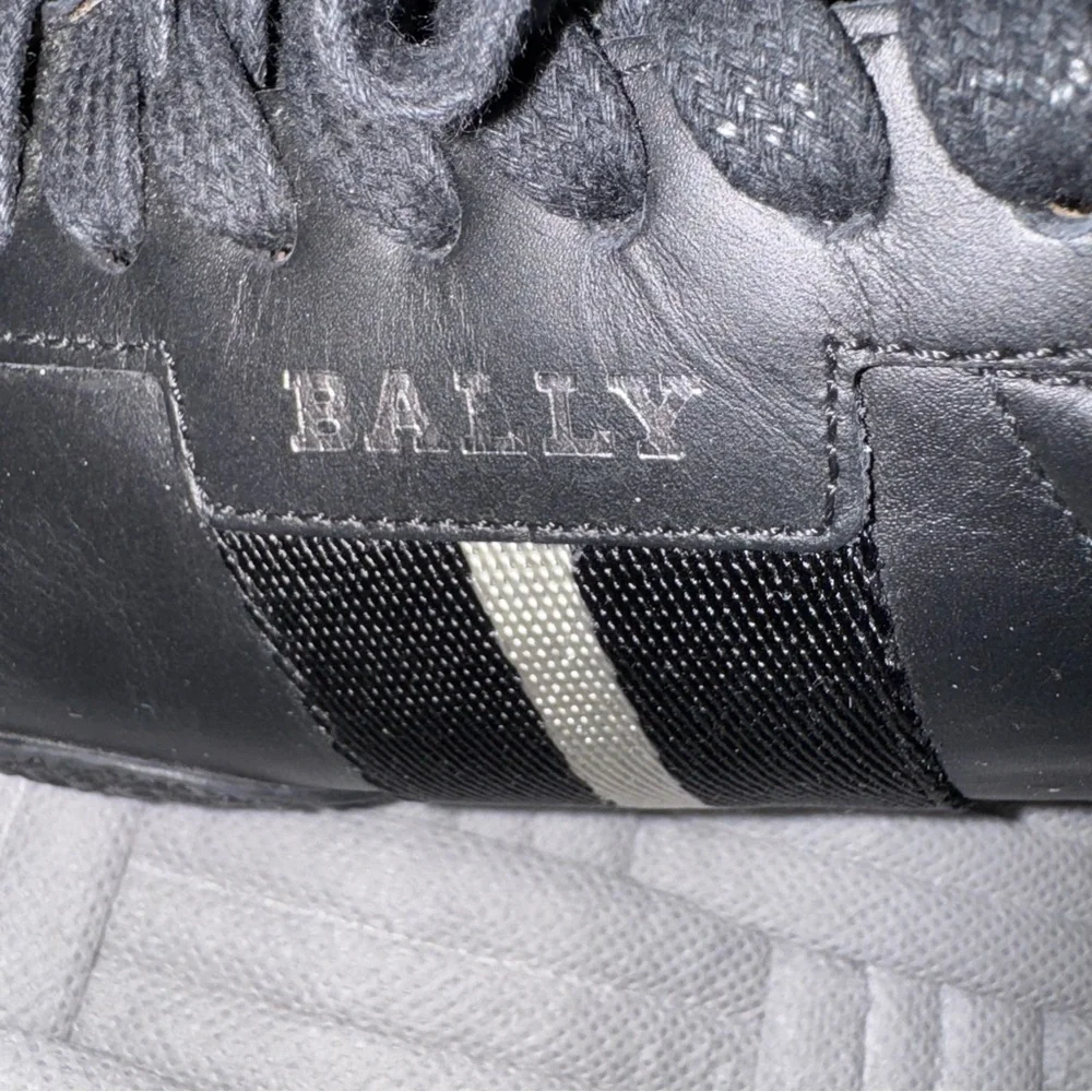 Bally Francesca Sneakers Leather Black 7.5